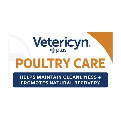 Vetericyn Plus Poultry Care Australian label - helps maintain cleanliness and promotes natural recovery