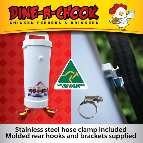 Dine a Chook Compact Twin Cup Auto Dine a Chook Compact Twin Cup Auto