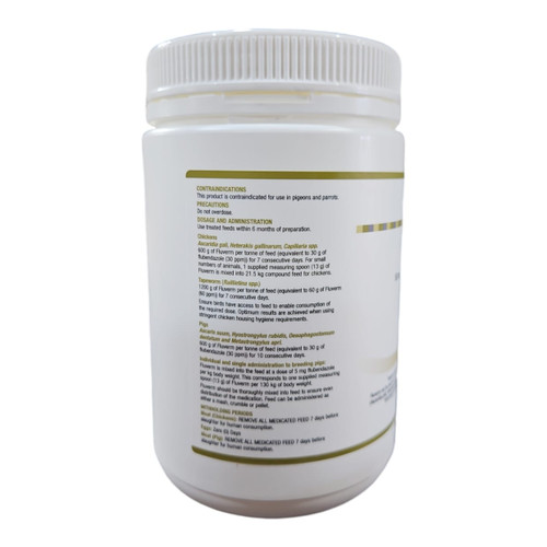Vetsense Fluverm Chicken Wormer - Ingredients and Usage Instructions Vetsense Fluverm Chicken Wormer - Ingredients and Usage Instructions