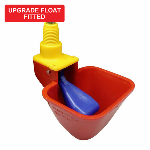 Lubing Drinker Cup with the blue Dine-A-Chook upgrade float fitted, ready to install
