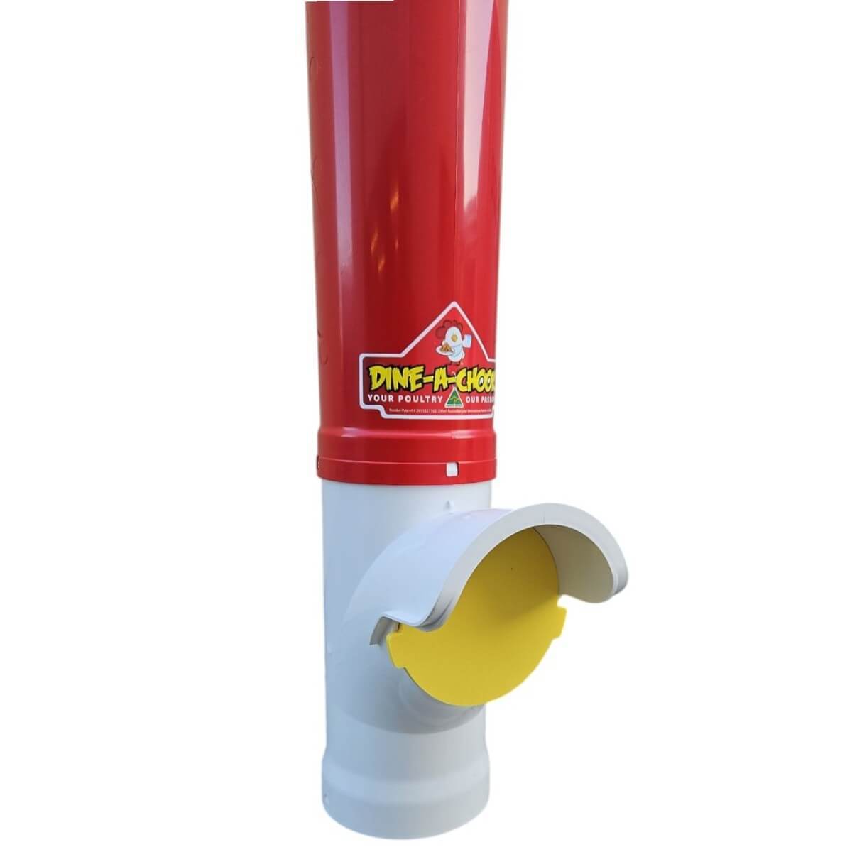 Closure cap for overnight rodent exclusion