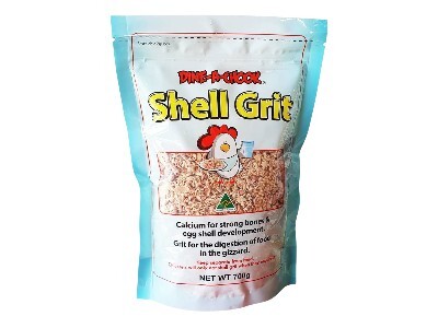 Dine-A-Chook natural shell grit for chickens - free-choice calcium supplement