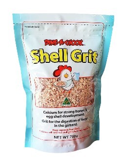 Natural shell grit for chickens - aids crop digestion and provides calcium for laying hens