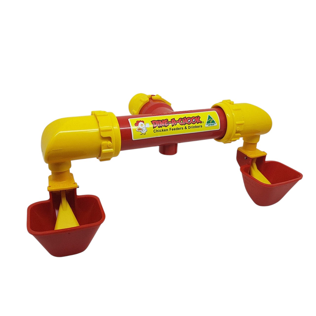 Dine a Chook Twin Outlet Lubing Cup Drinker