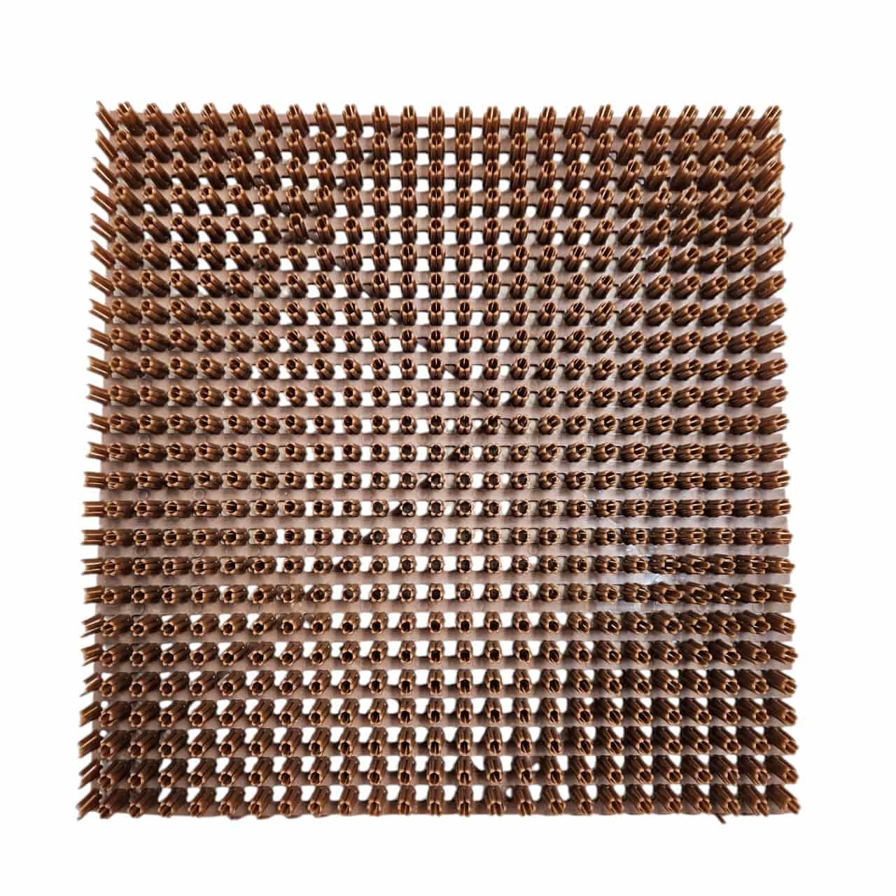 Jansen chicken nesting box mat — synthetic nest pad, top view