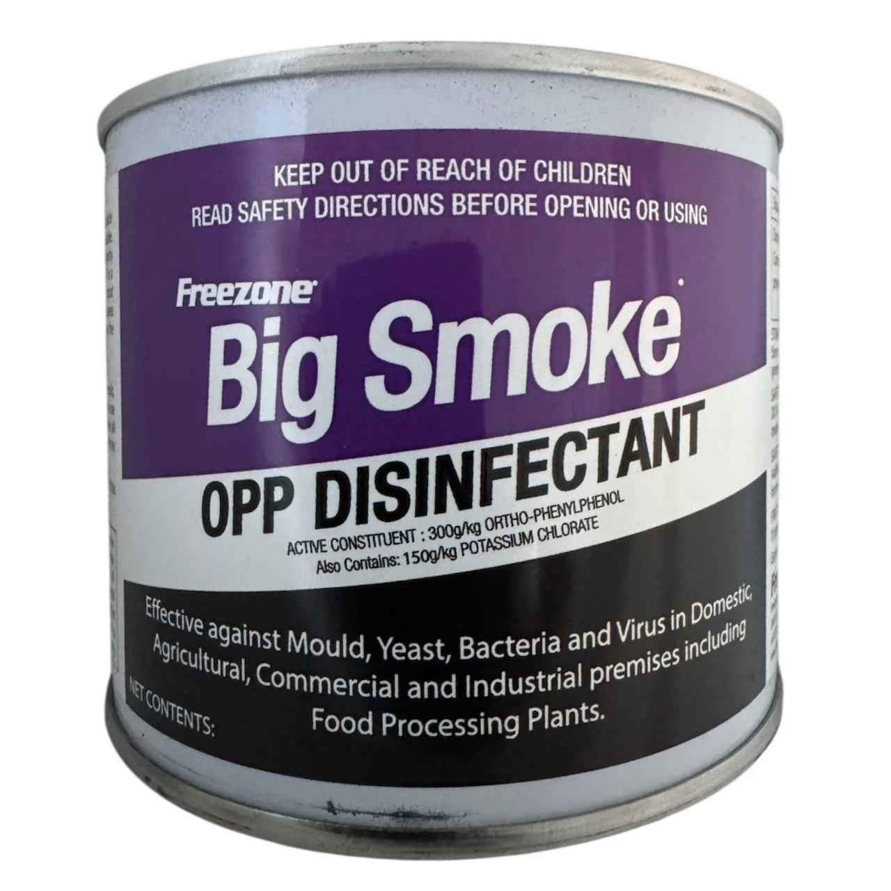 Freezone Big Smoke OPP Disinfectant Smoke 200g tin