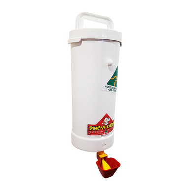 Dine-A-Chook 2 litre poultry drinker with single lubing cup