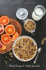Blood Orange & Maple Granola