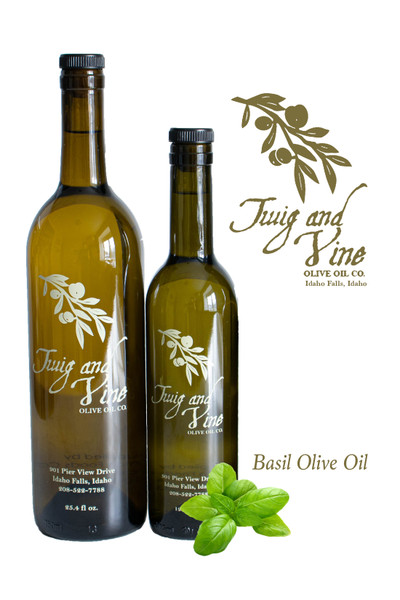 Basil Olive Oil available at Love At First Bite Mercantile in Idaho Falls, Idaho - Twig & Vine Olive Oil Co.