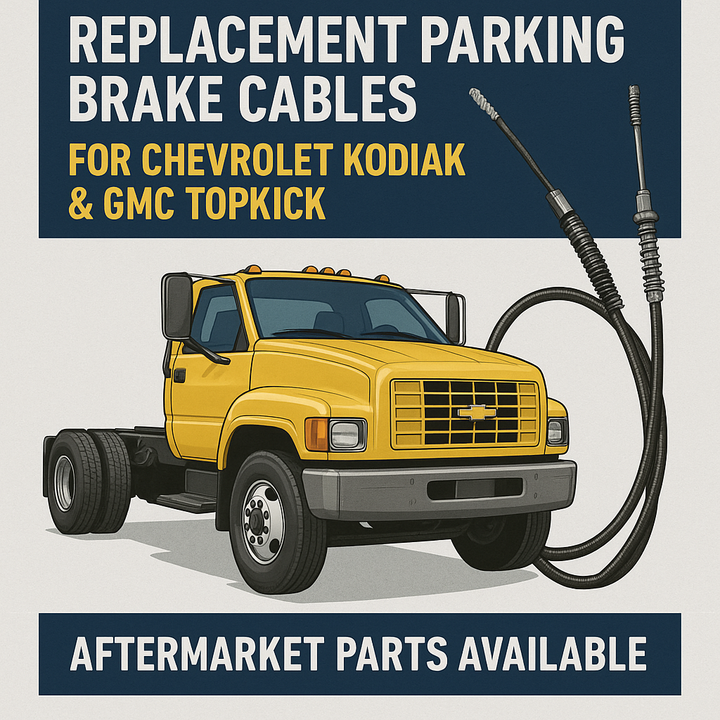 Hard-to-Find Parking Brake Cables for Chevrolet Kodiak & GMC TopKick – We’ve Got Them!