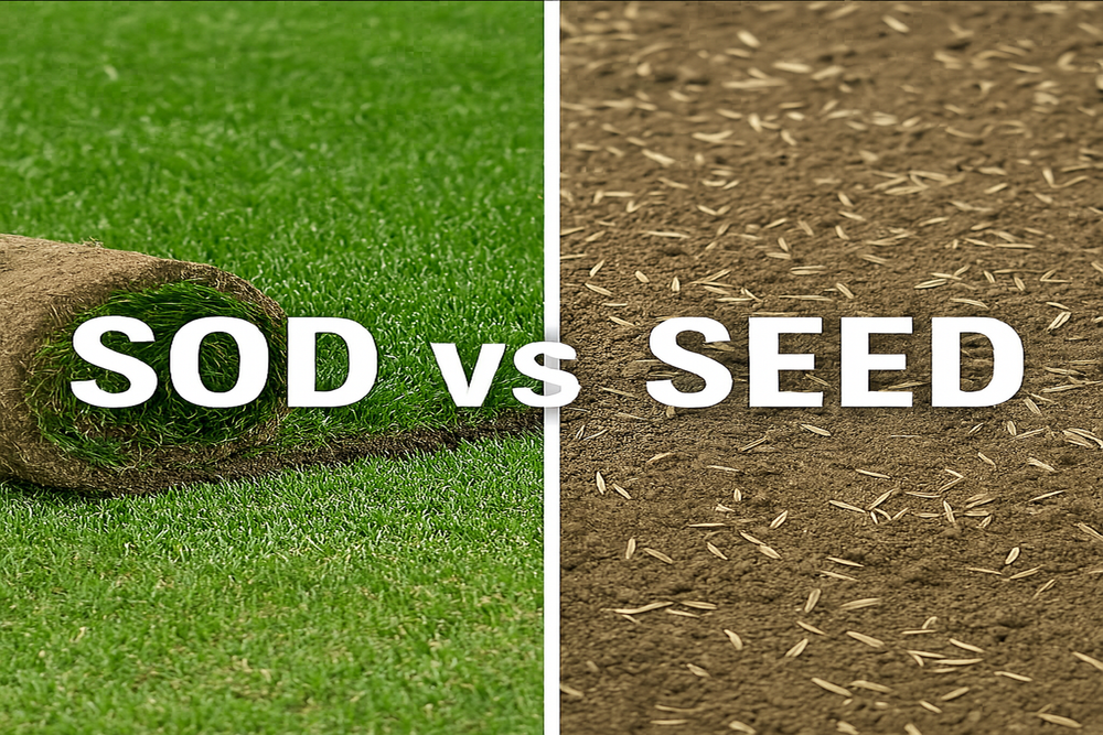 Sod vs. Seed: What’s the Best Way to Redo Your Lawn?