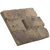 Faux Reclaimed Brick Sample - Tapenade