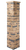 15" x 72" Faux Stone Column - Cannoli - Corner with Cap