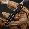 Artisan Cutlery CJRB Ria Black Carbon Fiber (J1917-CF) open frame