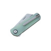  Finch Knife Co. Runtly Ghost Green (RT003) closed clipside