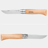 Opinel No.9 Stainless Steel (1083) front and back