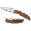 Spyderco Endura 4 Lightweight Flat Ground Brown (C10FPBN)