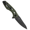 Black Tusk Shale G10 Olive Green (SH35G-GR) clipside