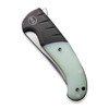 WE Knife Co. Curvaceous Black Titanium Natural G10 (WE20012-3) closed