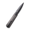WE Knife Co. Eidolon Black Twill Carbon Fiber (WE19074B-C) open clipside