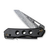 WE Knife Co Vision R Titanium Black Damasteel (WE21031-DS1) half open