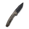 WE Knife Co Trogon Bronze Titanium (WE22002-2) open clipside