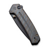 WE Knife Co Culex Tiger Stripe Flamed Titanium (WE21026B-7) closed