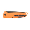 SOG Adventurer LB Orange Black 3" (SOG-13-11-02-43) closed clipside