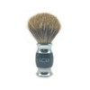 Ice Shave Brush Badger Pure Black Chrome (308220)