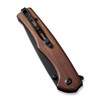 SENCUT Crowley Guibourtia Wood (S21012-5) closed clipside