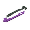 Kizer Hyper Aluminum Handle Green Purple (H3632PG) apart