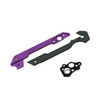 Kizer Hyper Aluminum Handle Green Purple (H3632PG) pieces