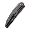 WE Knife Co Limited Edition Cybernetic Tiger Stripe Titanium (WE22033-3) closed clipside