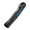 WE Knife Co Limited Edition Nefaris Titanium Black Nebula Fat Carbon Damasteel (WE22040F-DS1) closed frame