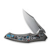 WE Knife Co Limited Edition Orpheus Titanium Nebula Fat Carbon (WE23009-4) half open