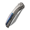 WE Knife Co Ignio Titanium Bead Blasted (WE22042B-4) closed clipside