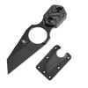 Kizer Variable Wharncliffe Carbon Fiber Black (1052A2) with sheath
