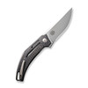 WE Knife Co Speedliner Twill Carbon Fiber (WE22045B-1) open clipside