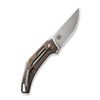 WE Knife Co Speedliner Titanium Bronze (WE22045C-2) open clipside