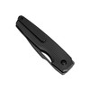 Kizer Dogfish Aluminum Black (V3640C1) closed clipside