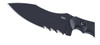 CRKT Bugsy G10 Black Serrated (3605KV) blade