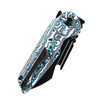 Kansept Rafe Carbon Fiber Blue White (K2048A6) closed clipside