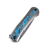 Kansept Kratos Titanium Blue Rose Carbon Fiber (K1024A4) closed