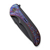 WE Knife Co Equivik Titanium Black Flamed Inlay (WE23020-2) closed 