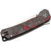 QSP Osprey Shredded Carbon Fiber G10 Red (QS139-F1) closed