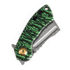 Kanept Mini Korvid Damascus Watermelon G10 (K3030A12) flipper