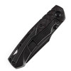 Kansept Weim Black Titanium Red Carbon Fiber (K1051A5) closed clipside