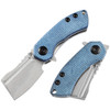 Kansept Mini Korvid Micarta Blue (T3030M1)