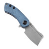 Kansept Mini Korvid Micarta Blue (T3030M1) profile