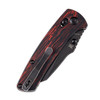 Kansept Main Street G-Mascus Black Red (T1015V5) closed clipside